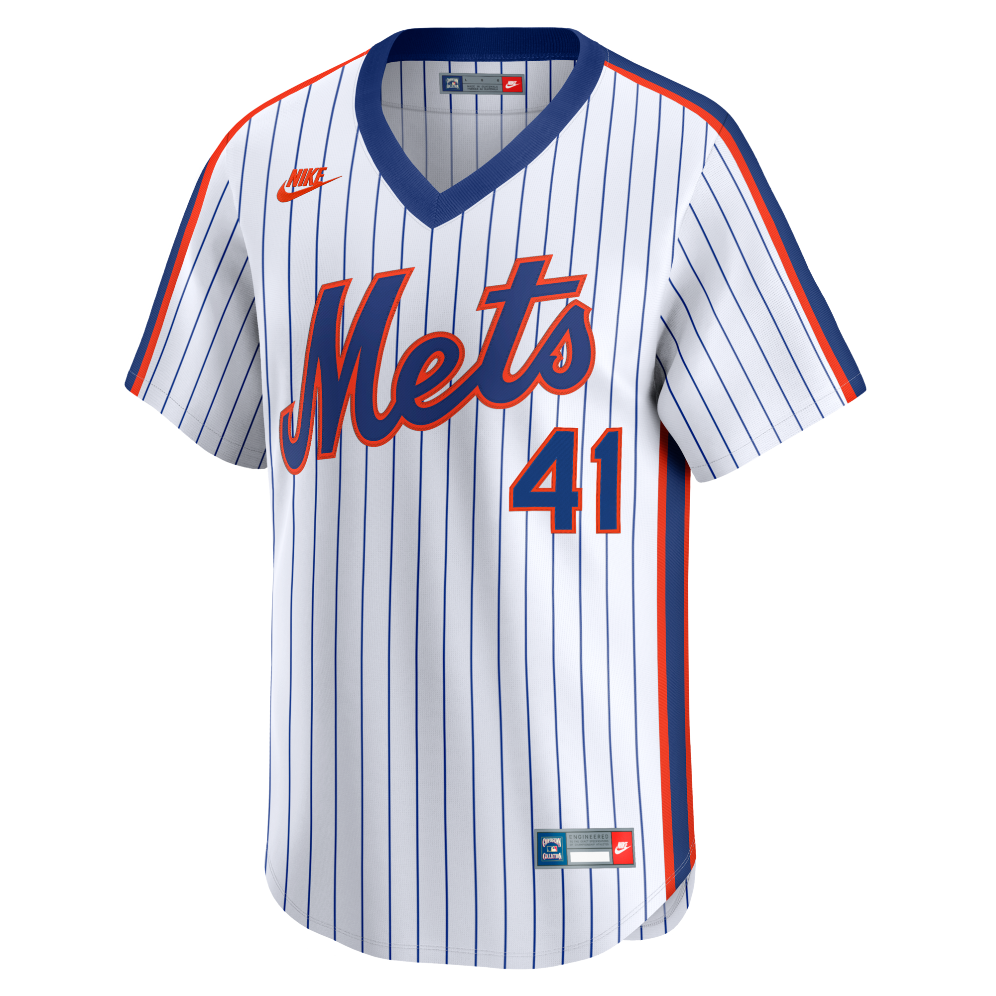 New York Mets Tom Seaver Nike White Cooperstown Collection Limited Jersey