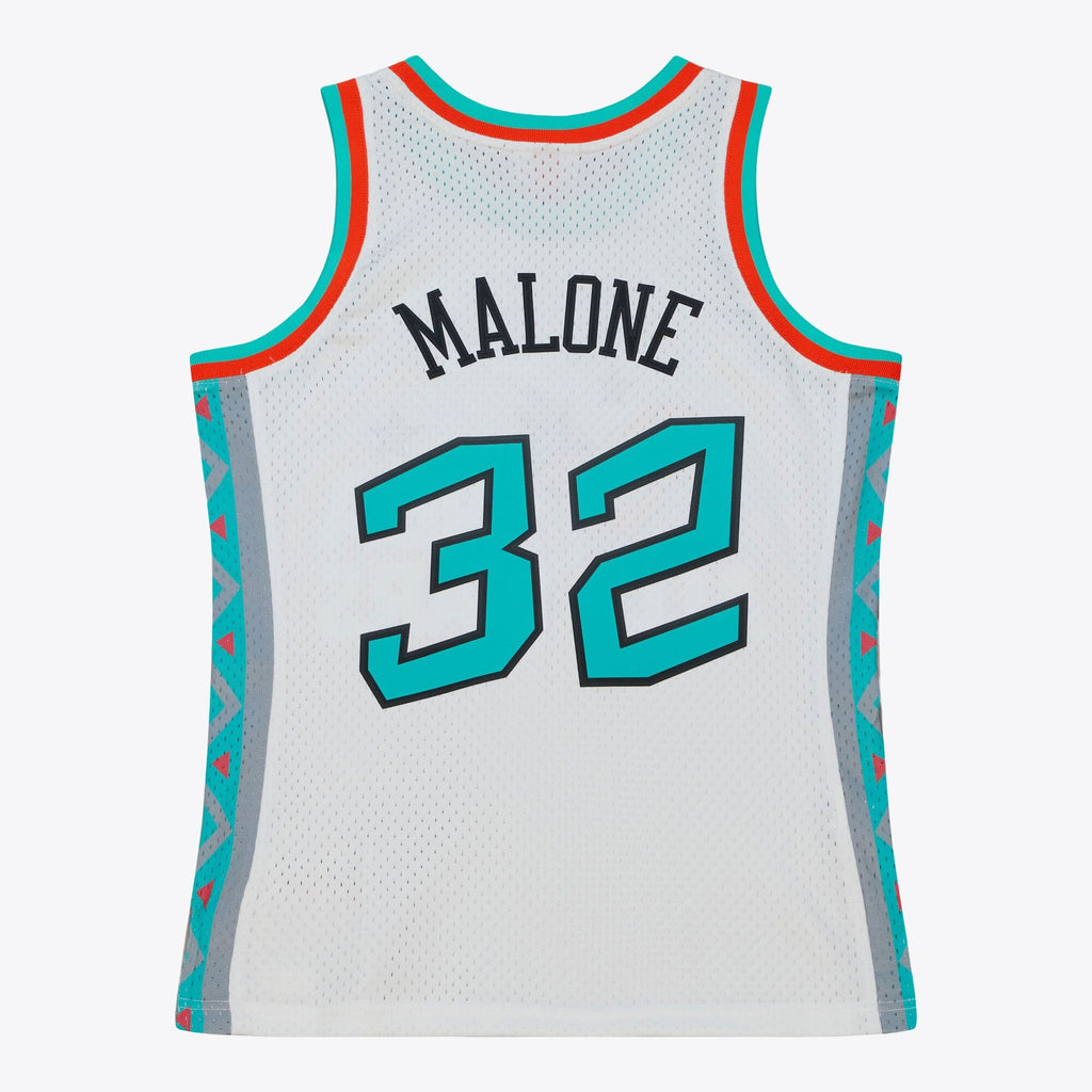 NBA Mitchell & Ness Karl Malone 1996 All-Star Swingman Authentic Jersey - White