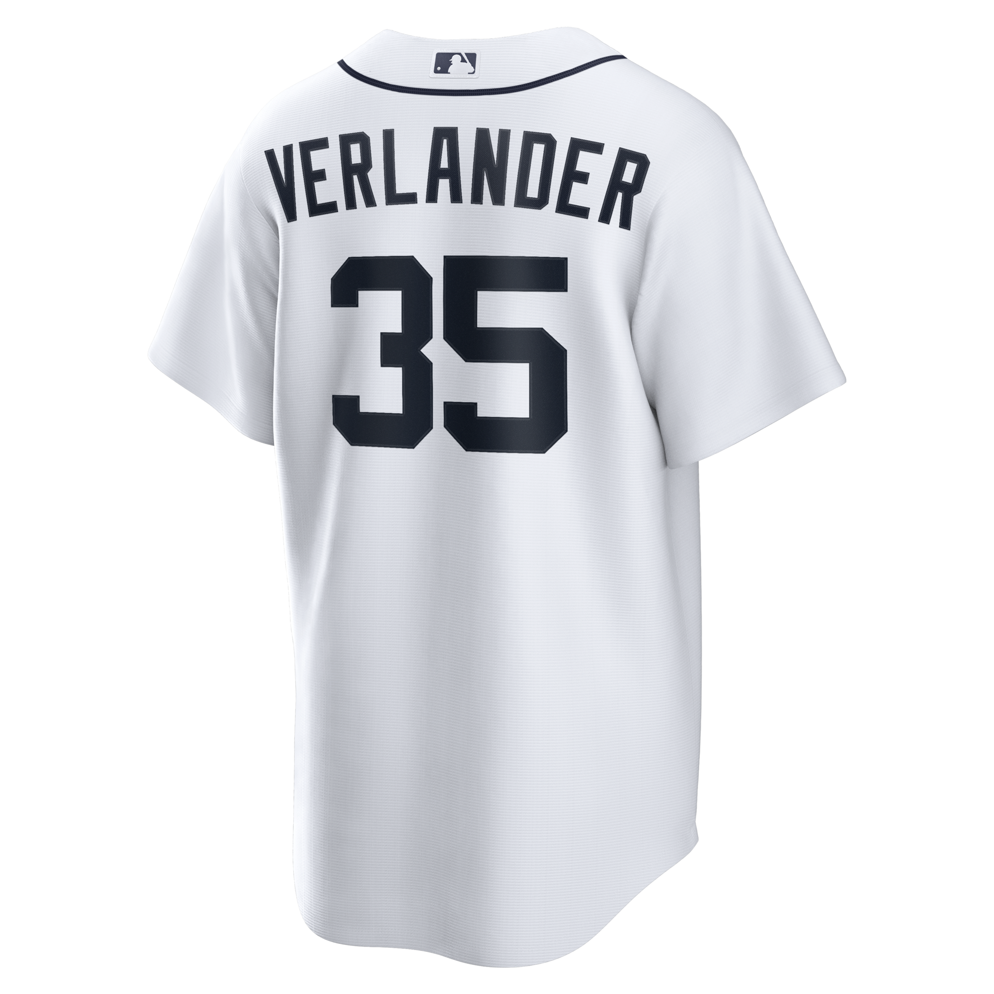 Detroit Tigers Justin Verlander Nike White Home Replica Jersey