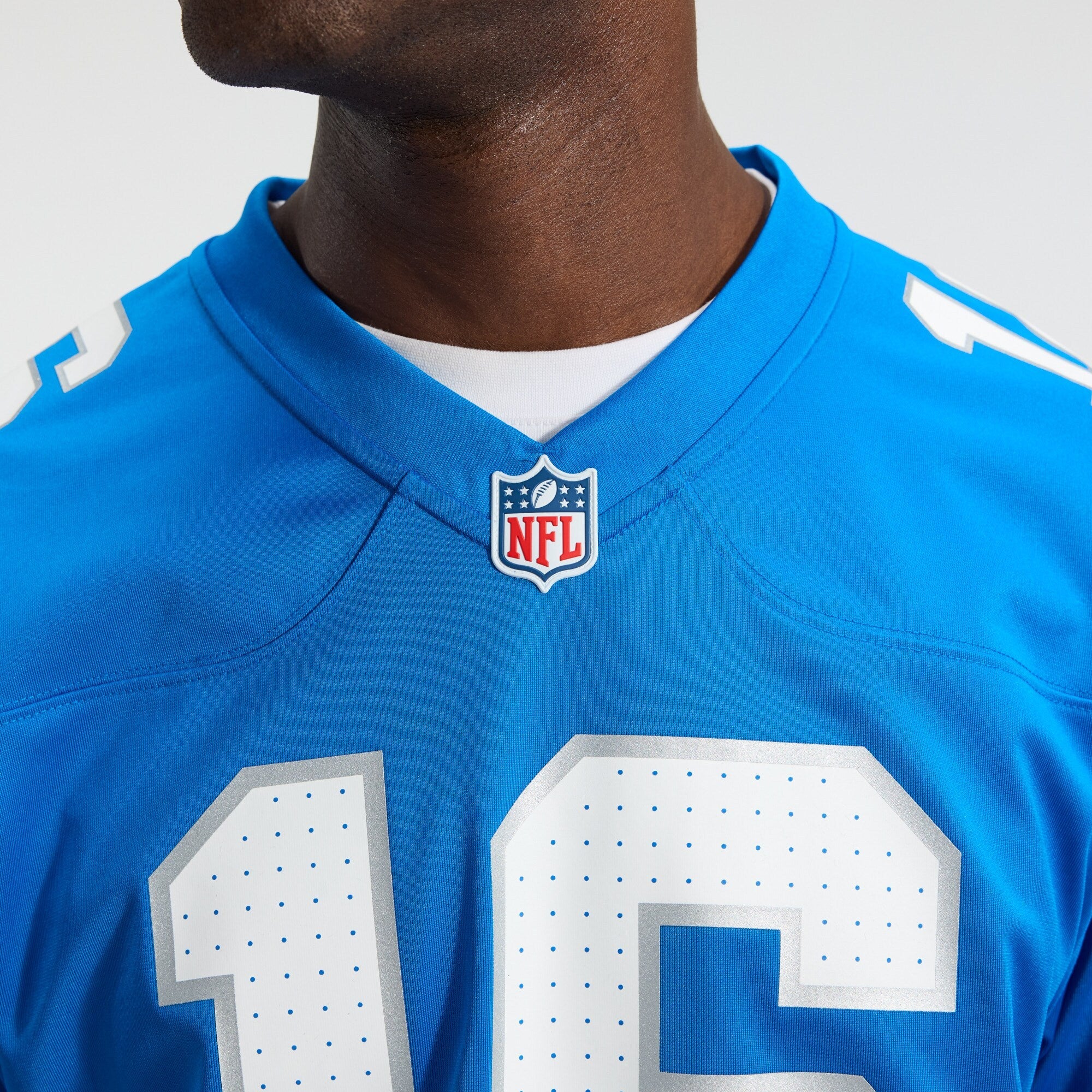 Detroit Lions Jared Goff Nike Blue Game Jersey