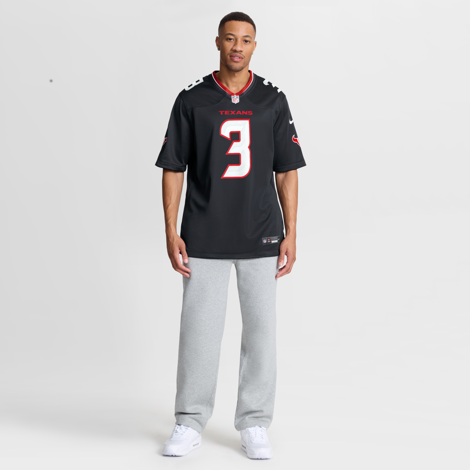 Houston Texans Kamari Lassiter Nike Navy Team Game Jersey