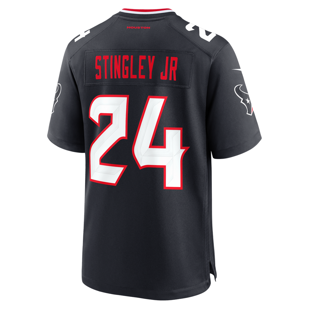 Houston Texans Derek Stingley Jr. Nike Navy Game Jersey