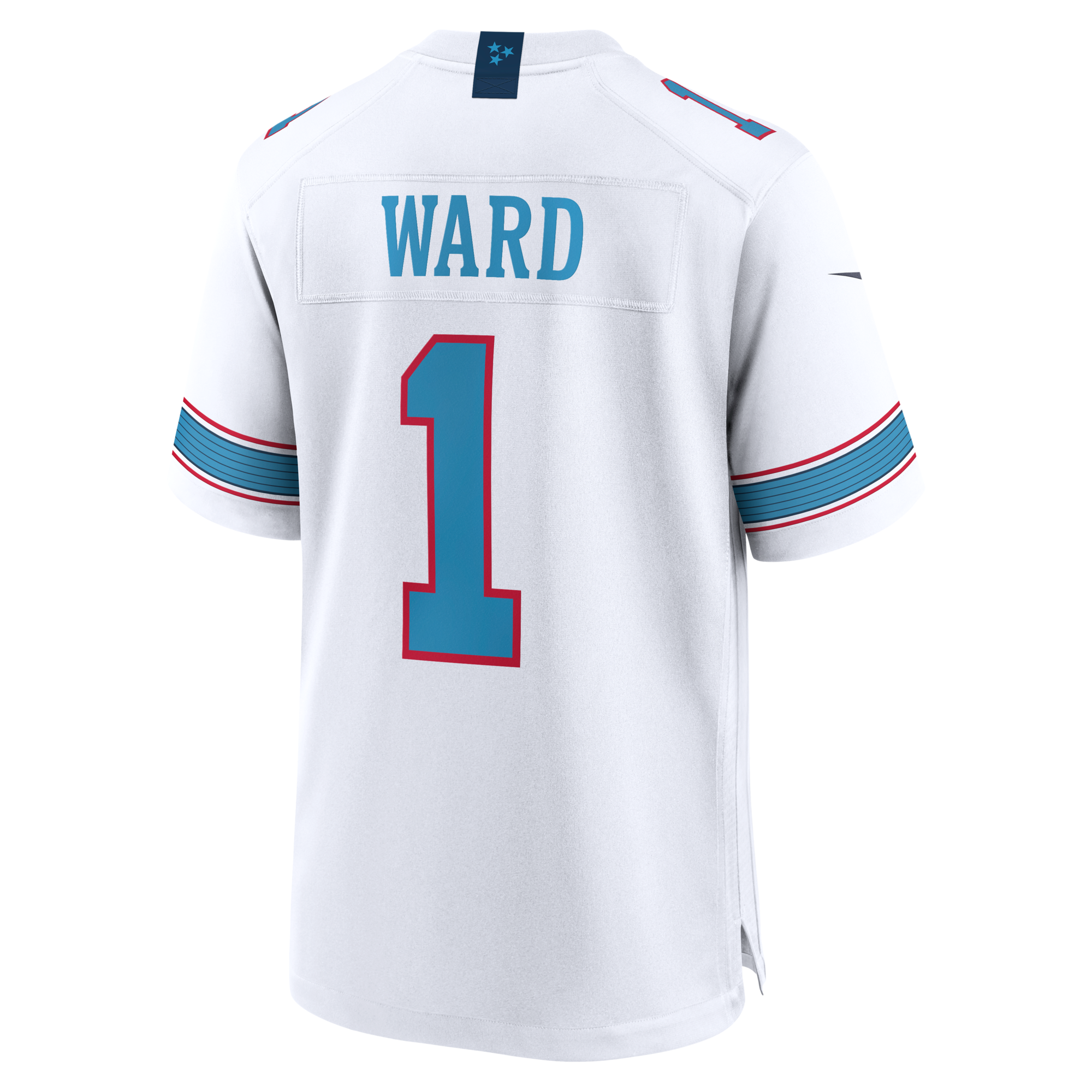 Tennessee Titans Cameron Ward Nike White Game Jersey