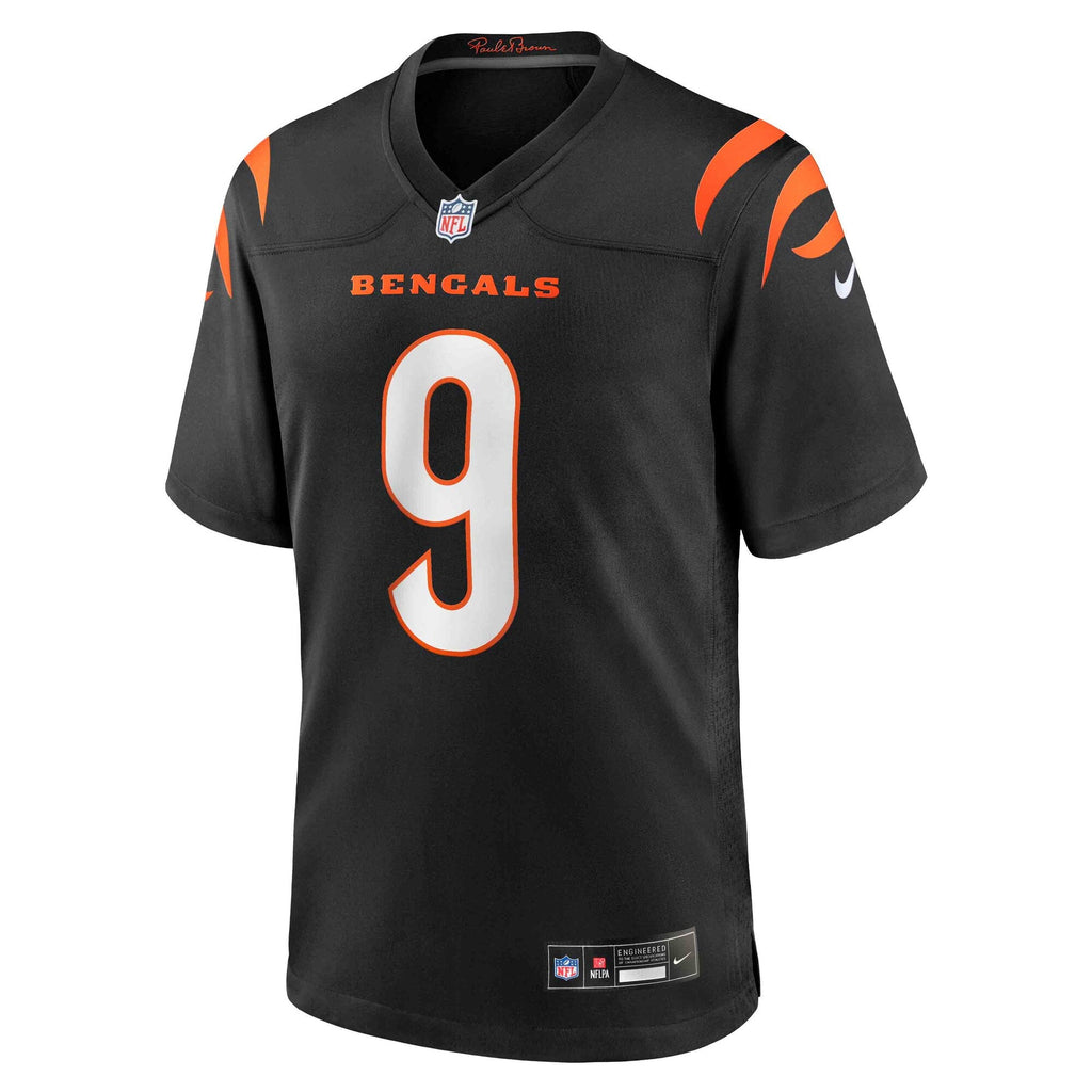 Cincinnati Bengals Joe Burrow Nike Black Player Game Jersey