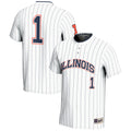 GameDay Greats #1 White Illinois Fighting Illini Lightweight Softball Jersey