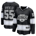 Los Angeles Kings Quinton Byfield Fanatics Black Home Breakaway Jersey