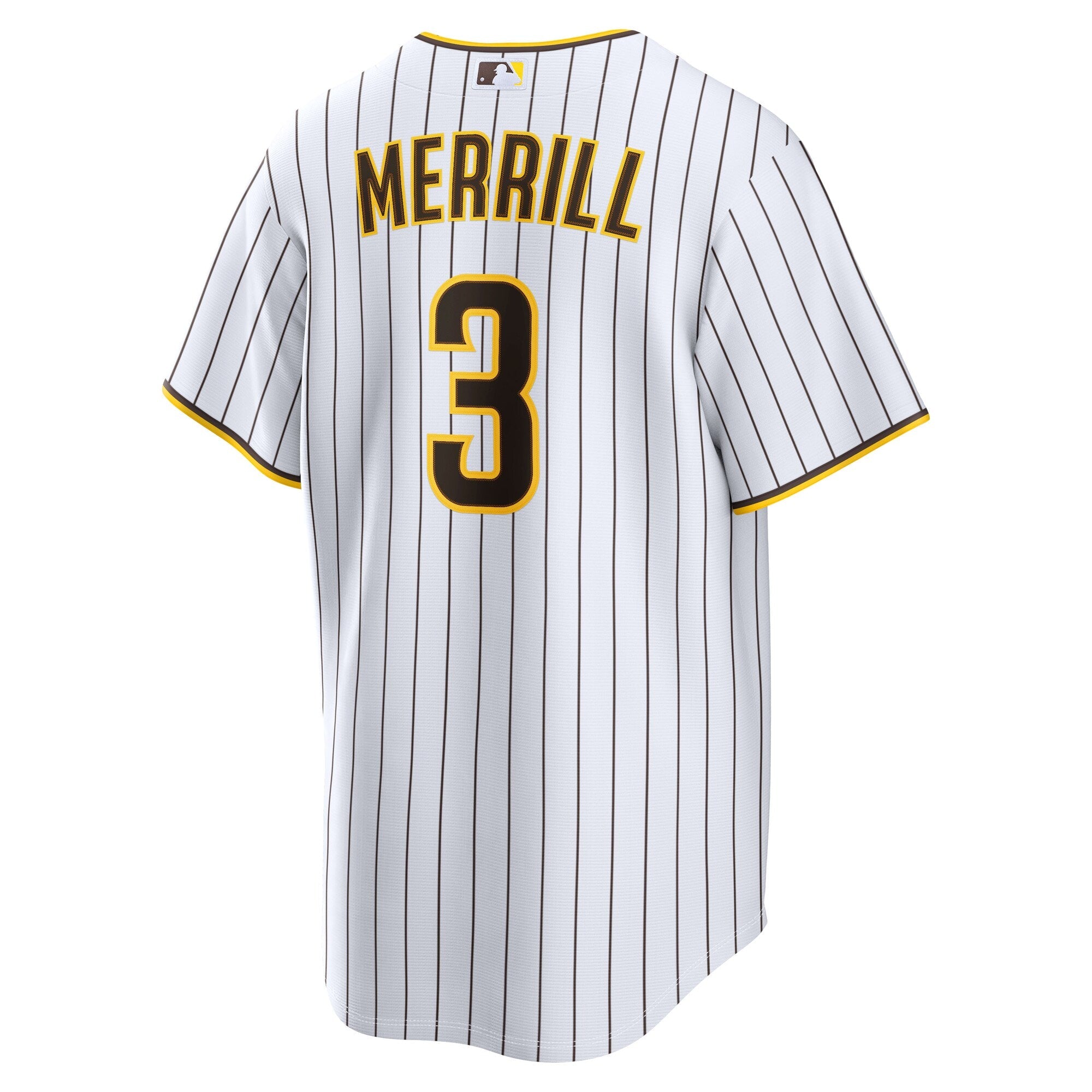 San Diego Padres Jackson Merrill Nike White Home Replica Player Jersey