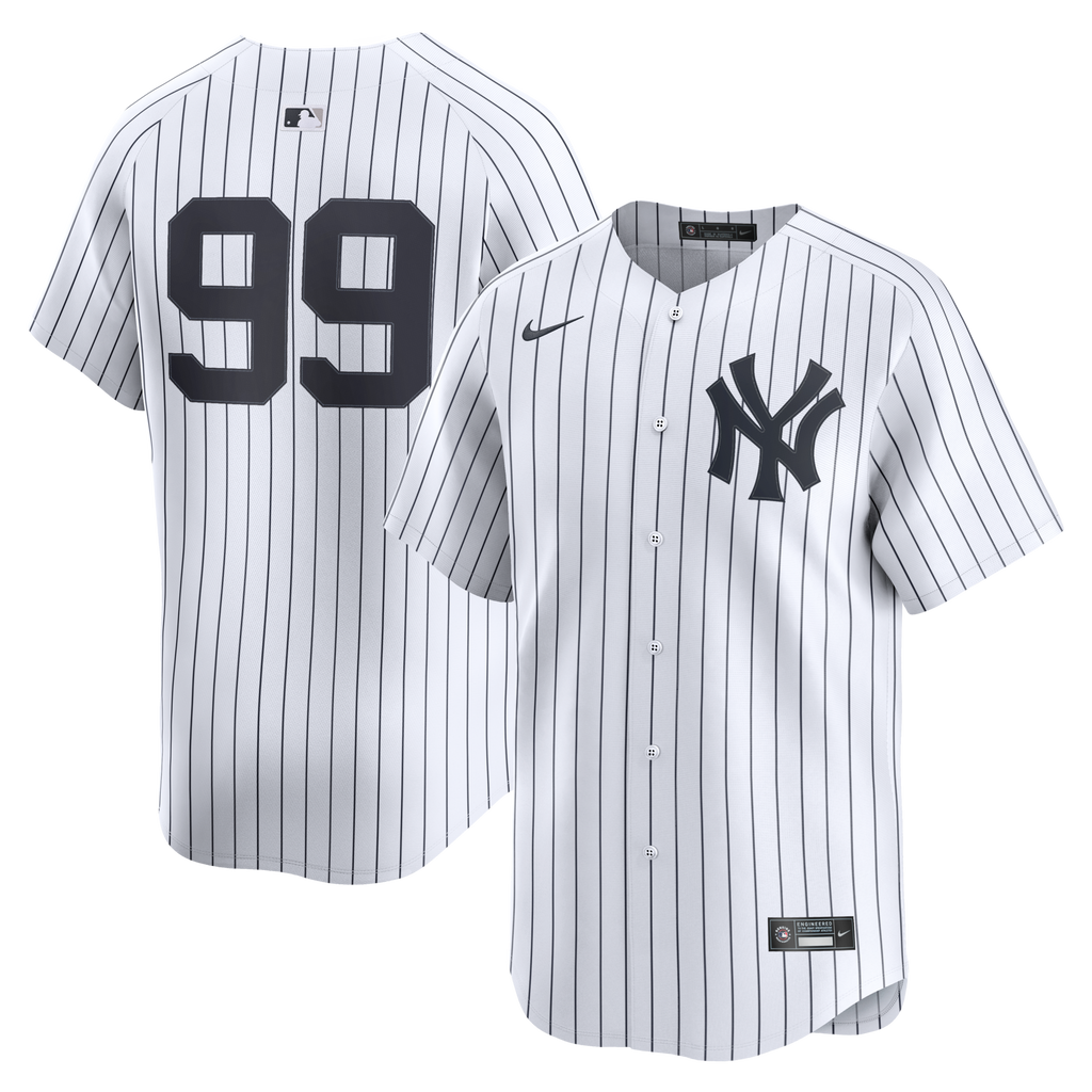 New York Yankees Aaron Judge Nike White Home Limited Player Jersey