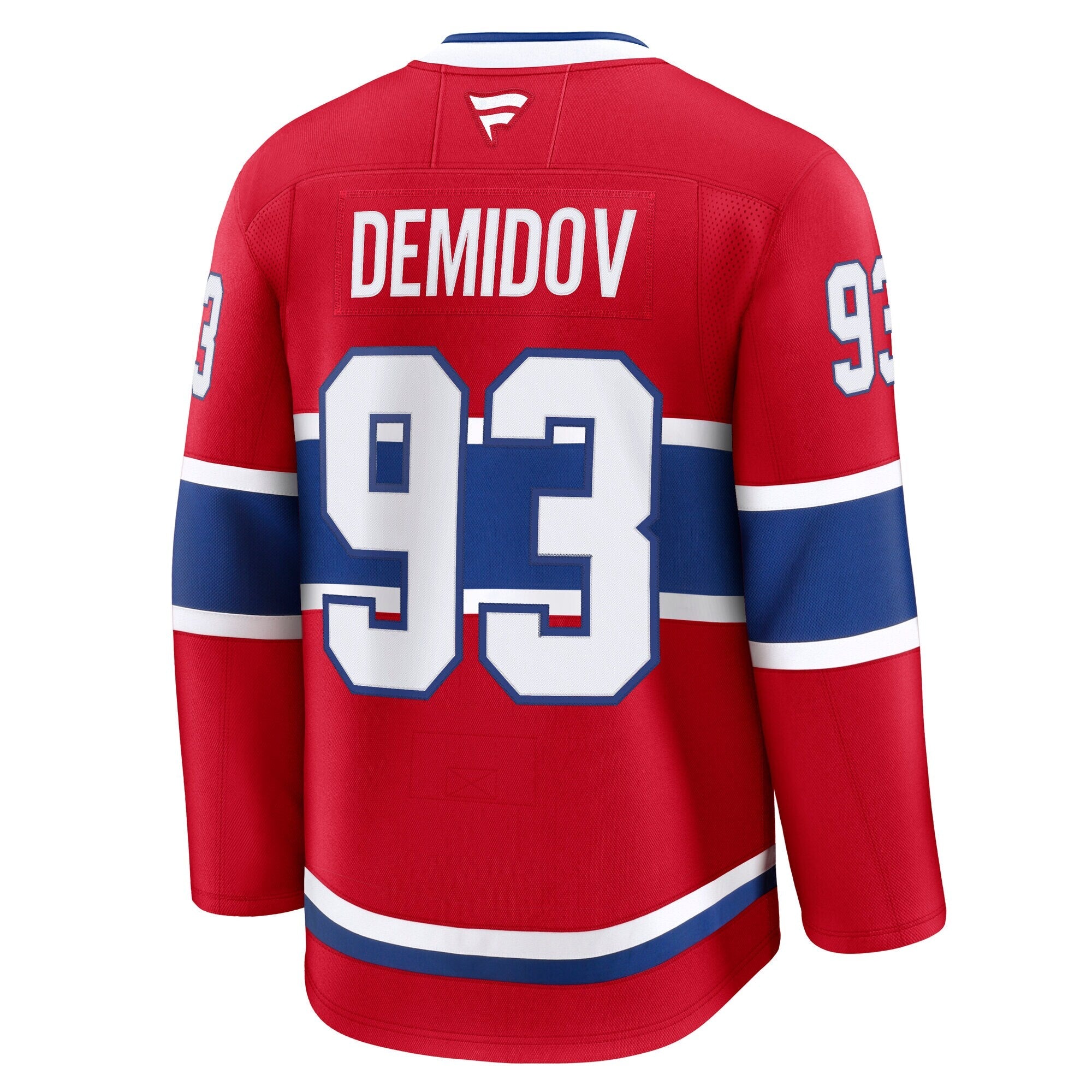 Montreal Canadiens Ivan Demidov Fanatics Red Home Premium Jersey