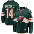 Minnesota Wild Joel Eriksson Ek Fanatics Green Breakaway Jersey