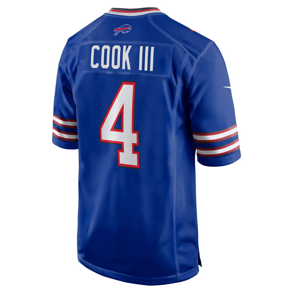 Buffalo Bills James Cook III Nike Royal Team Game Jersey