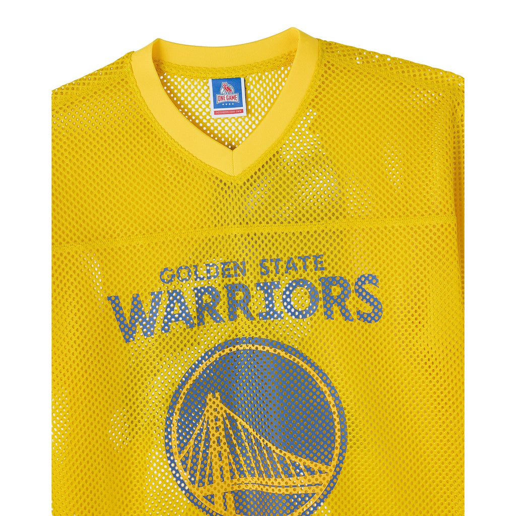 Golden State Warriors X OVO Mesh Football Jersey -