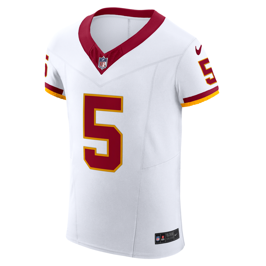 Washington Commanders Jayden Daniels Nike White Alternate 2 Super Bowl Era Vapor F.U.S.E. Elite Jersey