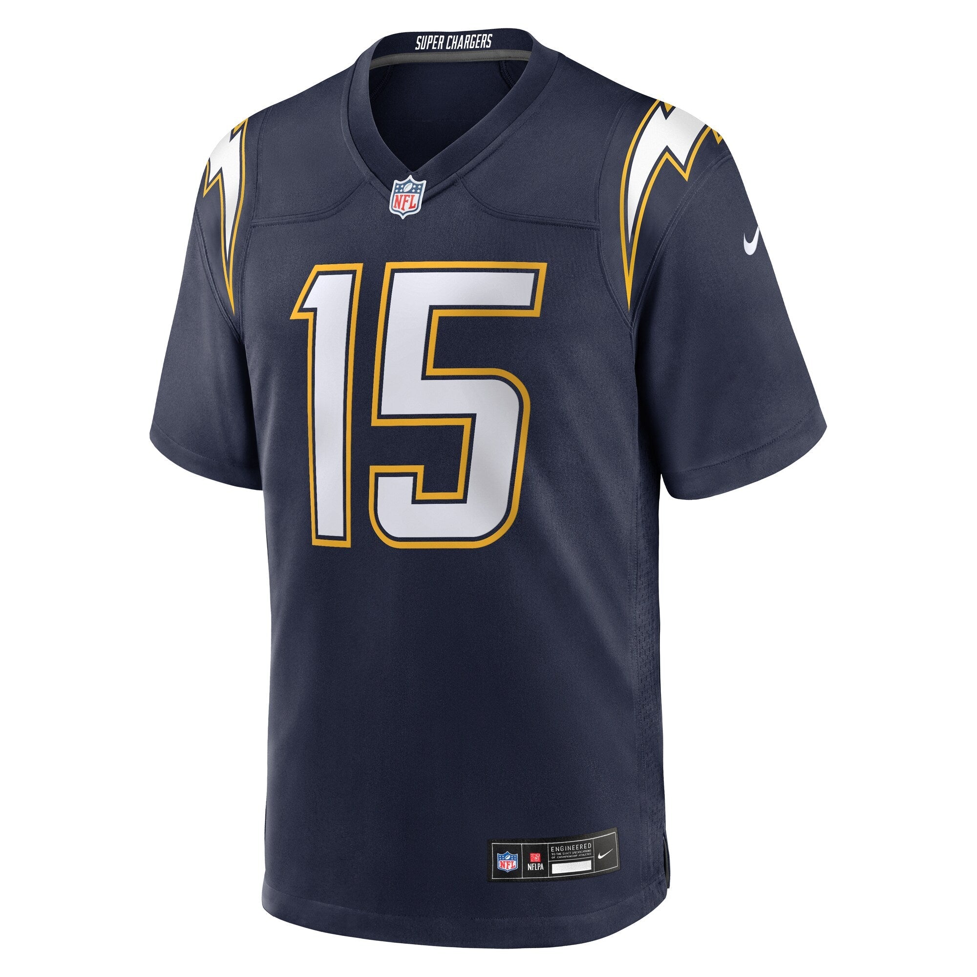 Los Angeles Chargers Ladd McConkey Nike Navy Alternate Super Chargers Game Player Jersey