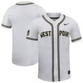 Nike White Army Black Knights Replica Baseball Jersey