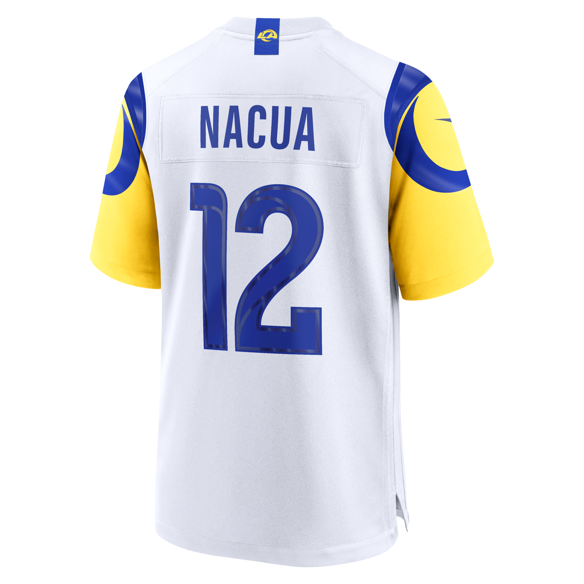 Los Angeles Rams Puka Nacua Nike White White Game Player Jersey