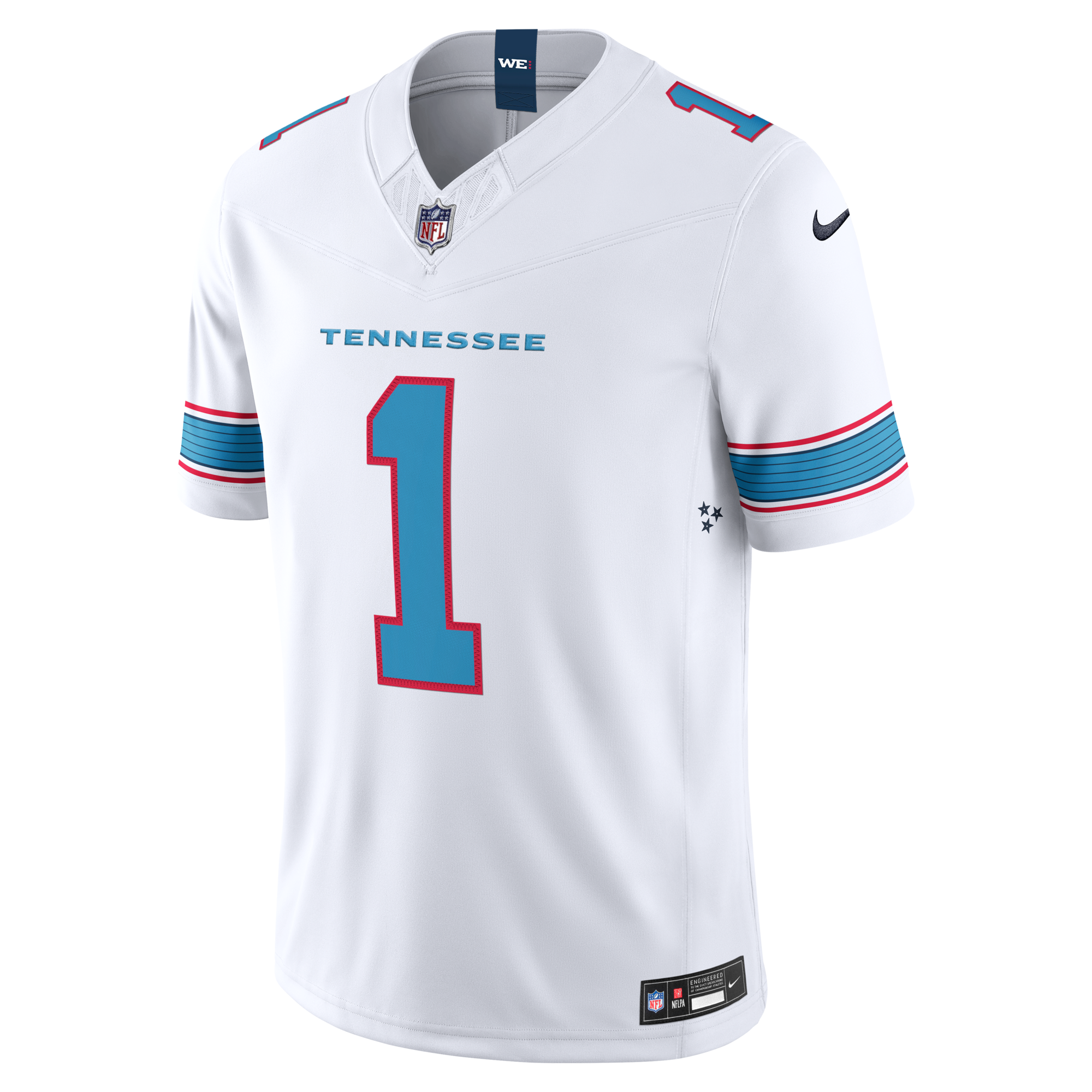 Tennessee Titans Cameron Ward Nike White Vapor F.U.S.E. Stitched Limited Jersey