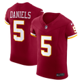 Washington Commanders Jayden Daniels Nike Burgundy Team Vapor F.U.S.E. Elite Jersey