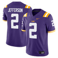 Nike Justin Jefferson Purple LSU Tigers Alumni Game Jersey