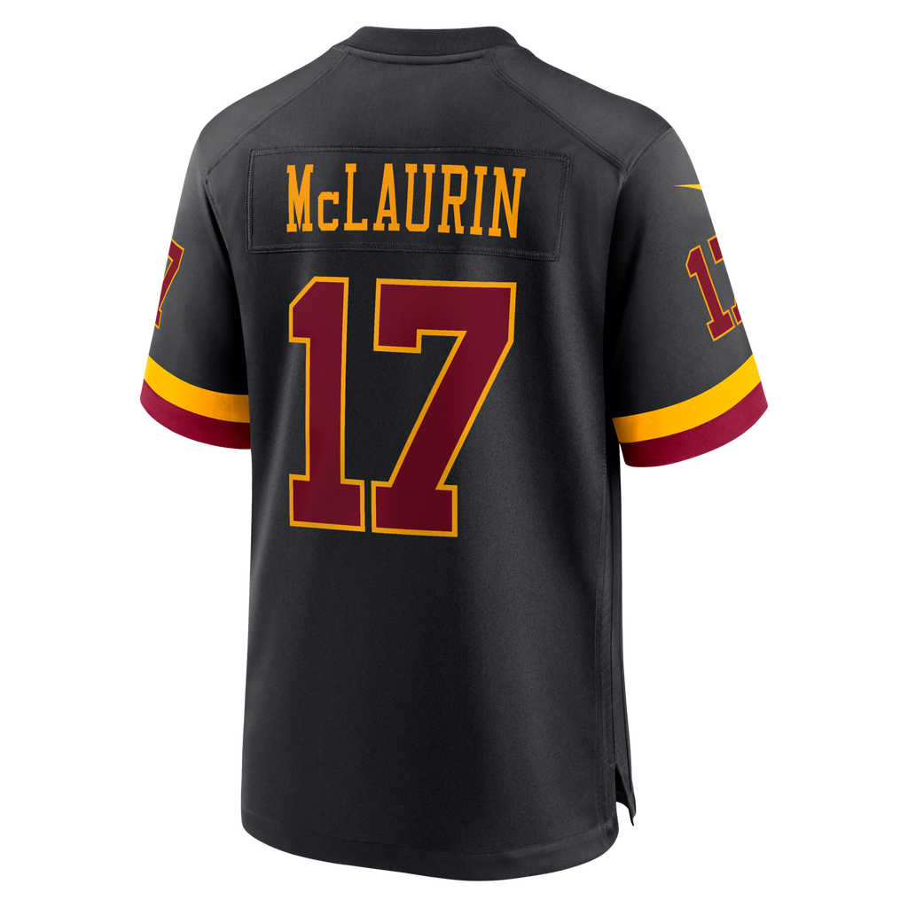 Hail Raiser Washington Commanders Terry McLaurin Nike Black Alternate Game Jersey