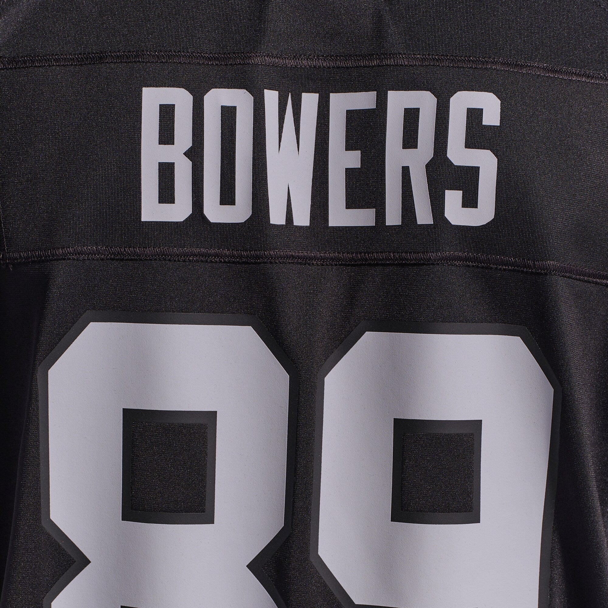 Las Vegas Raiders Brock Bowers Nike Black Player Game Jersey