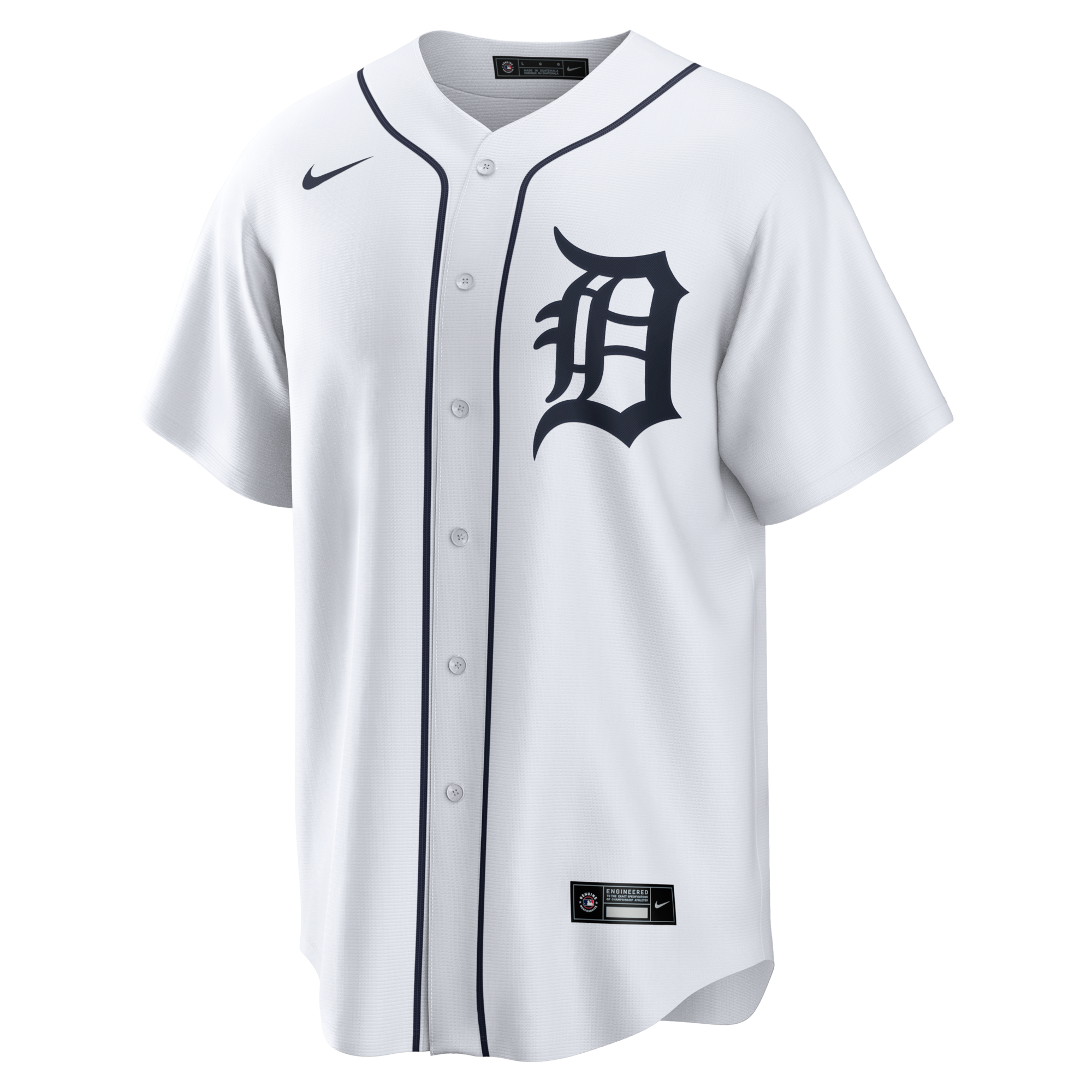 Detroit Tigers Miguel Cabrera Nike White Home Retired Player Replica Jersey