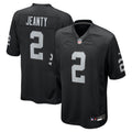 Las Vegas Raiders Ashton Jeanty Nike Black Team Game Jersey