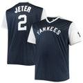 New York Yankees Derek Jeter Navy/White Cooperstown Collection Replica Player Jersey