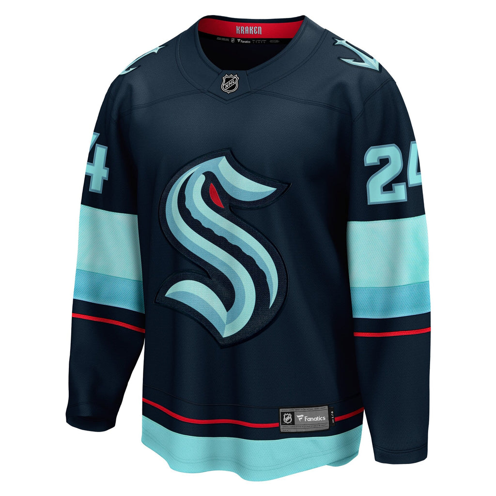 Seattle Kraken Jamie Oleksiak Fanatics Deep Sea Blue Home Breakaway Player Jersey