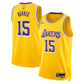 Los Angeles Lakers Nike Icon Edition Swingman Jersey - Gold - Austin Reaves