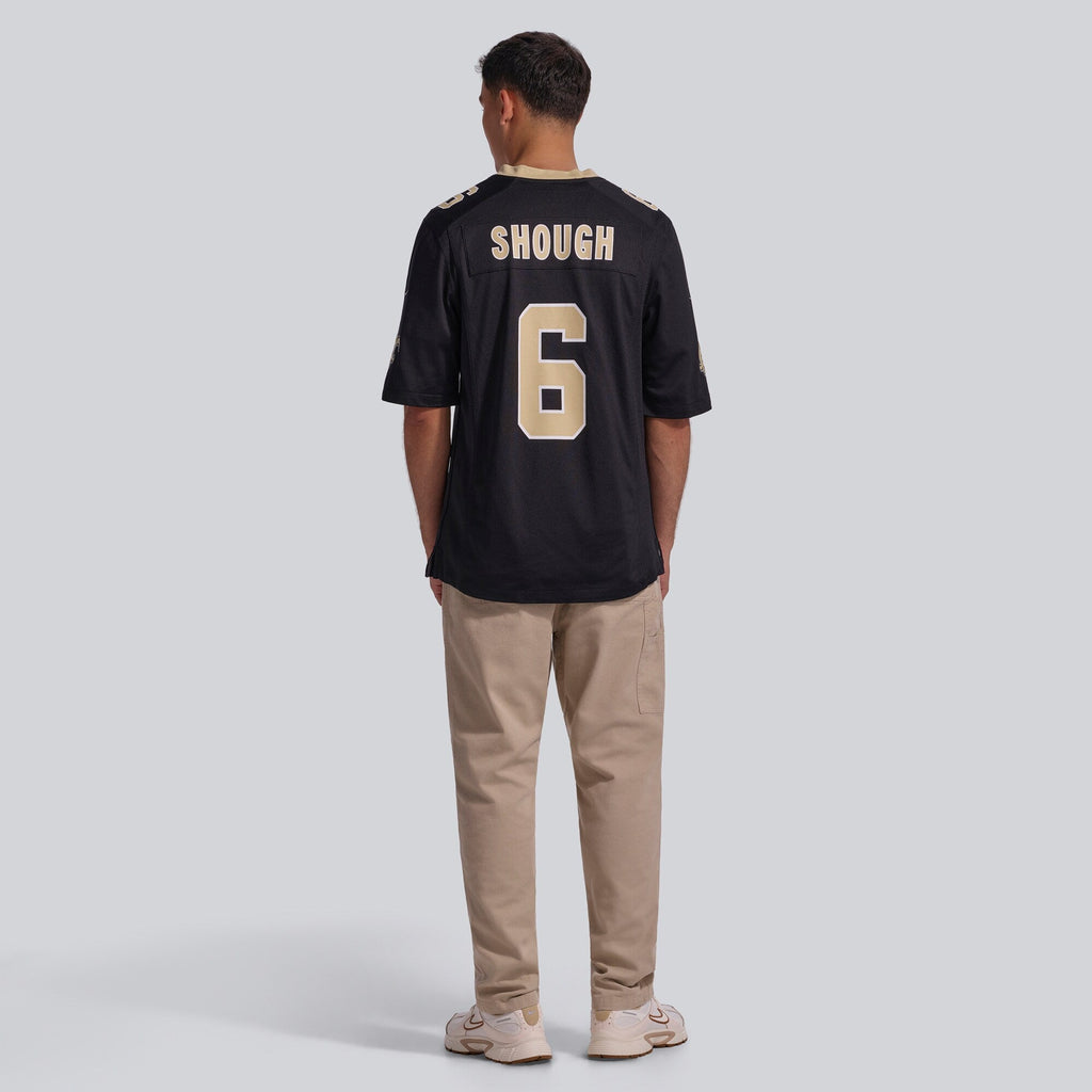 New Orleans Saints Tyler Shough Nike Black Game Jersey