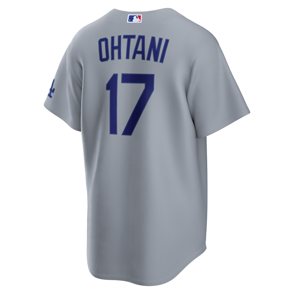 Los Angeles Dodgers Shohei Ohtani Nike Gray Road Stadium Jersey