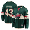 Minnesota Wild Quinn Hughes Fanatics Green Home Breakaway Jersey