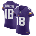 Minnesota Vikings Justin Jefferson Nike Purple Team Vapor F.U.S.E. Elite Jersey