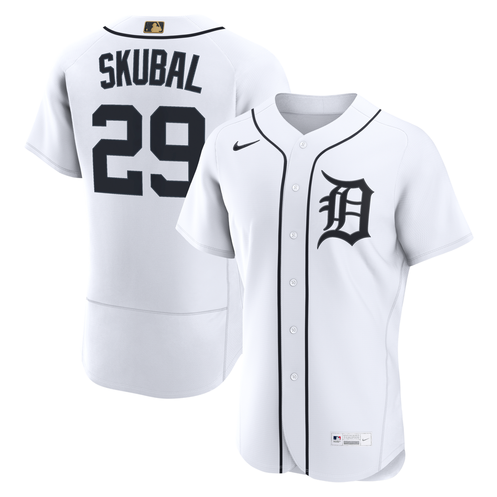 Detroit Tigers Tarik Skubal Nike White MLB Awards Authentic Jersey