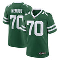 New York Jets Armand Membou Nike Green Team Game Jersey