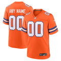 Denver Broncos Nike Orange Mile High Collection 1977 Throwback Custom Game Jersey