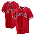 Los Angeles Angels Mike Trout Nike Red Alternate Replica Jersey