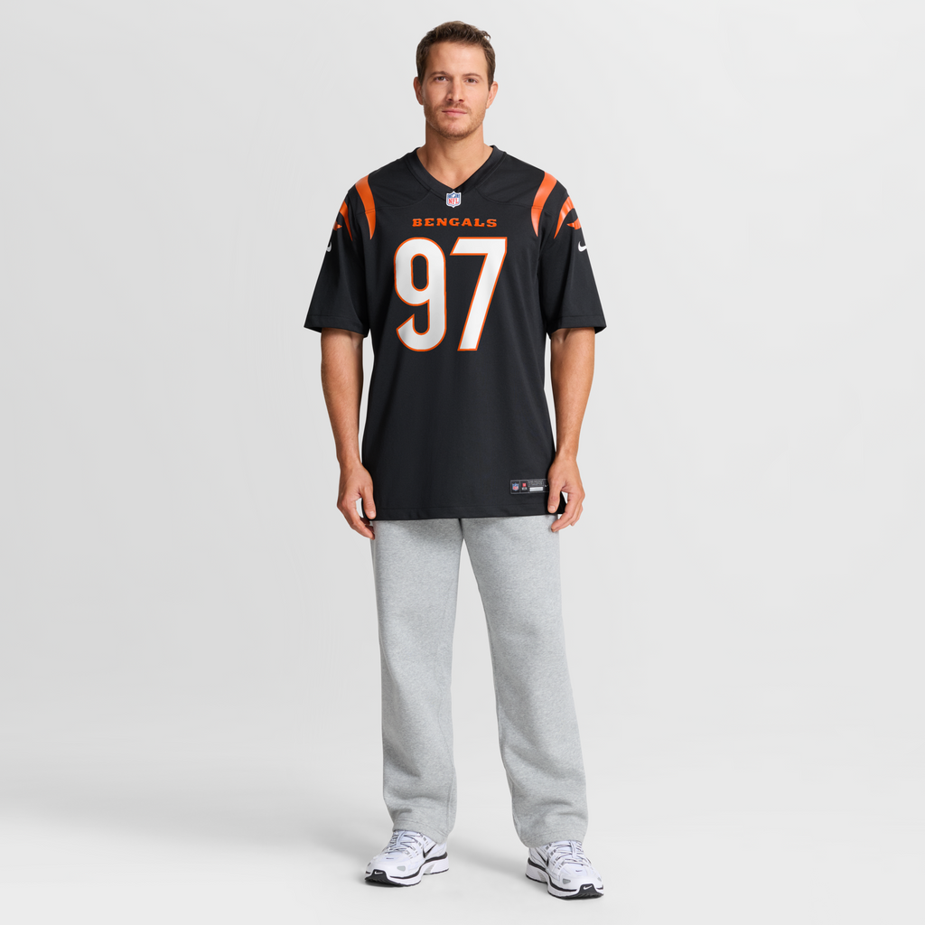 Cincinnati Bengals Dexter Lawrence II Nike Black Game Jersey