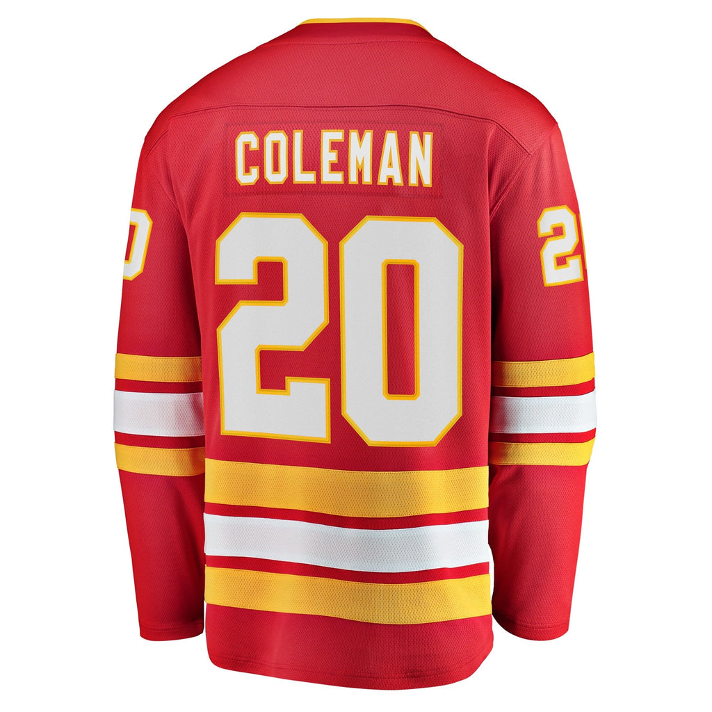Calgary Flames Blake Coleman Fanatics Red Home Breakaway Player Jersey