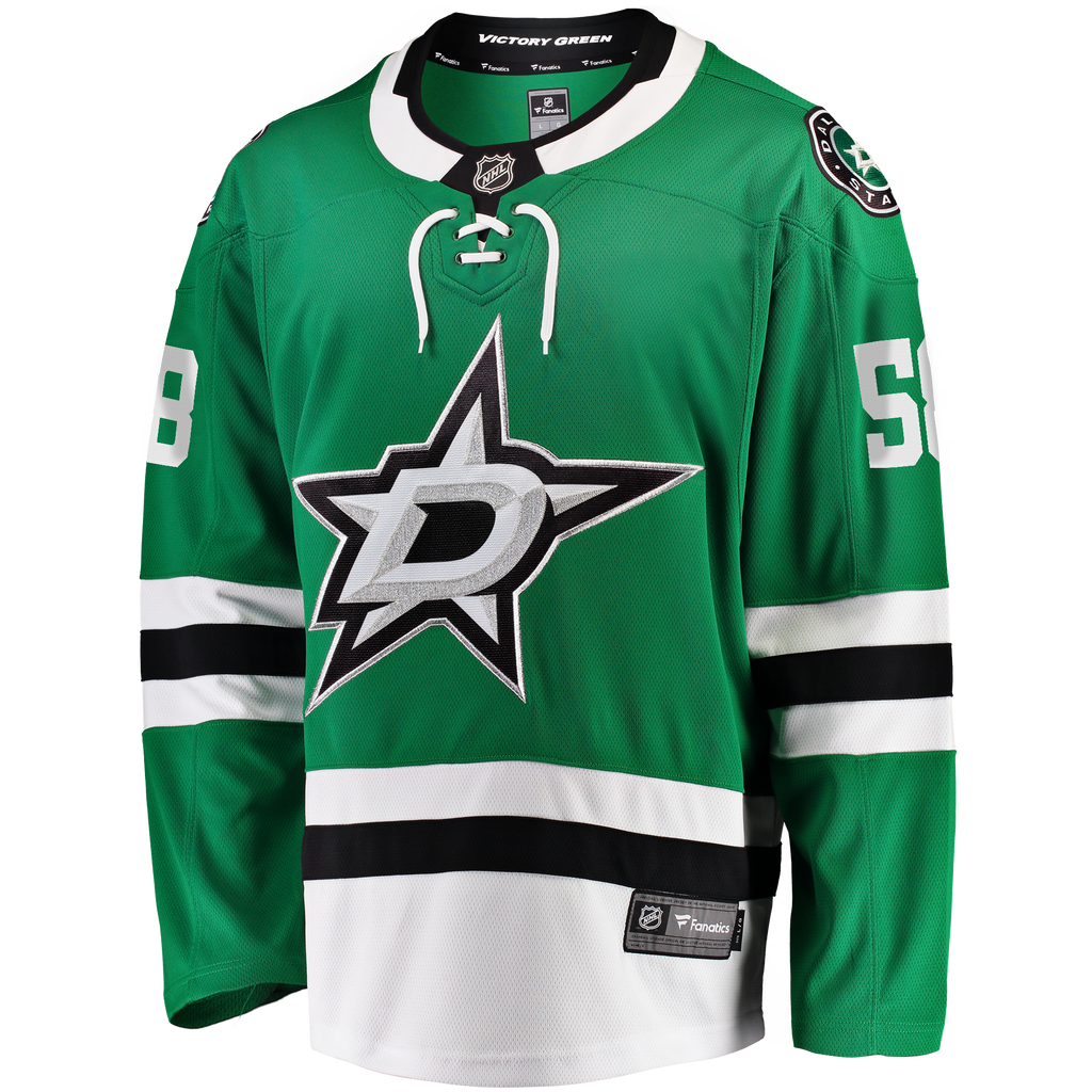 Dallas Stars Michael Bunting Fanatics Kelly Green Home Breakaway Jersey