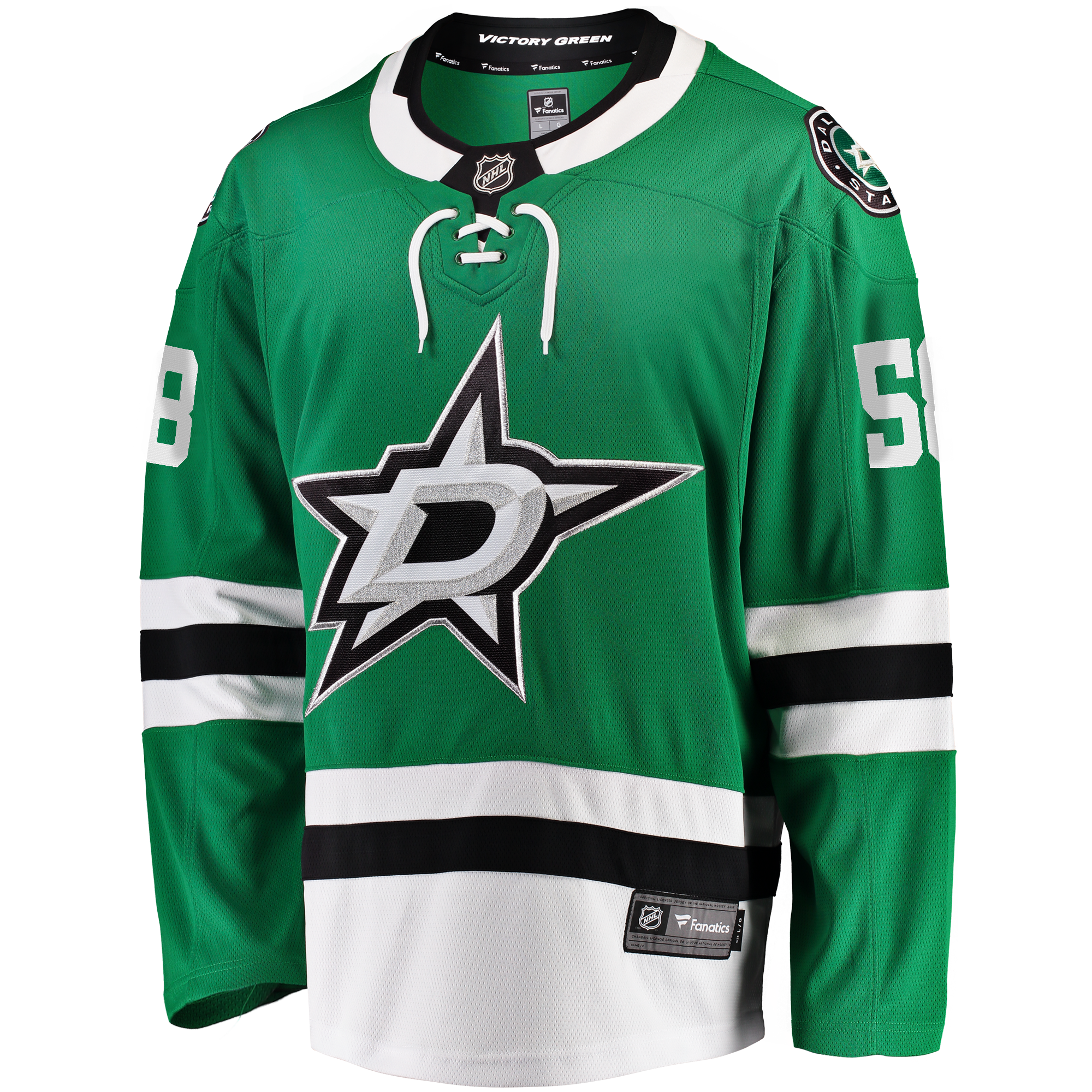 Dallas Stars Michael Bunting Fanatics Kelly Green Home Breakaway Jersey