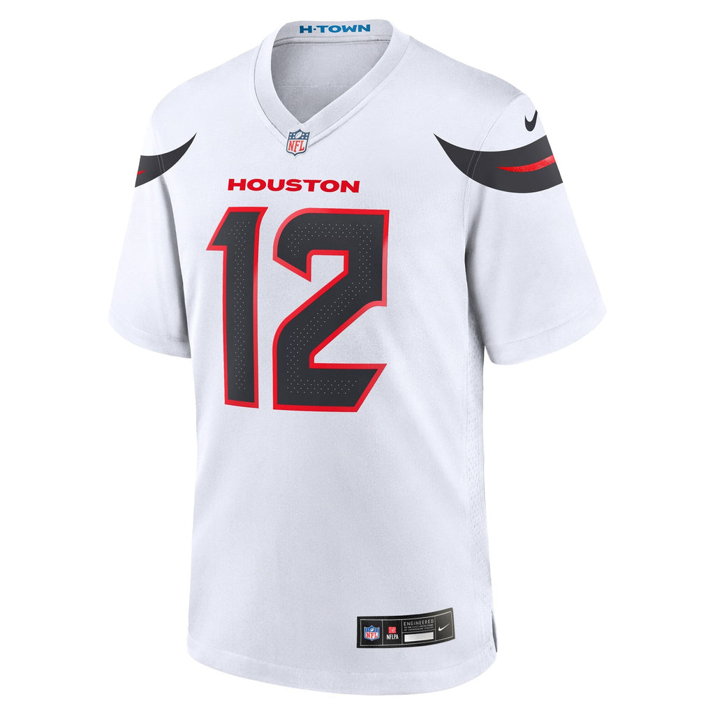 Houston Texans Nico Collins Nike White Game Jersey