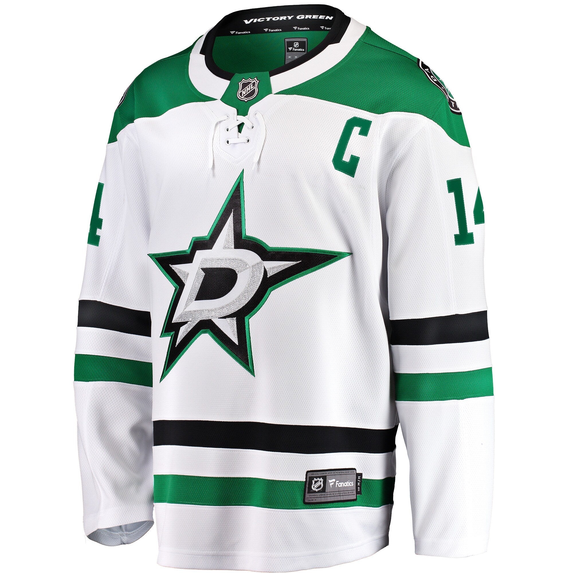 Dallas Stars Jamie Benn Fanatics White Breakaway Jersey