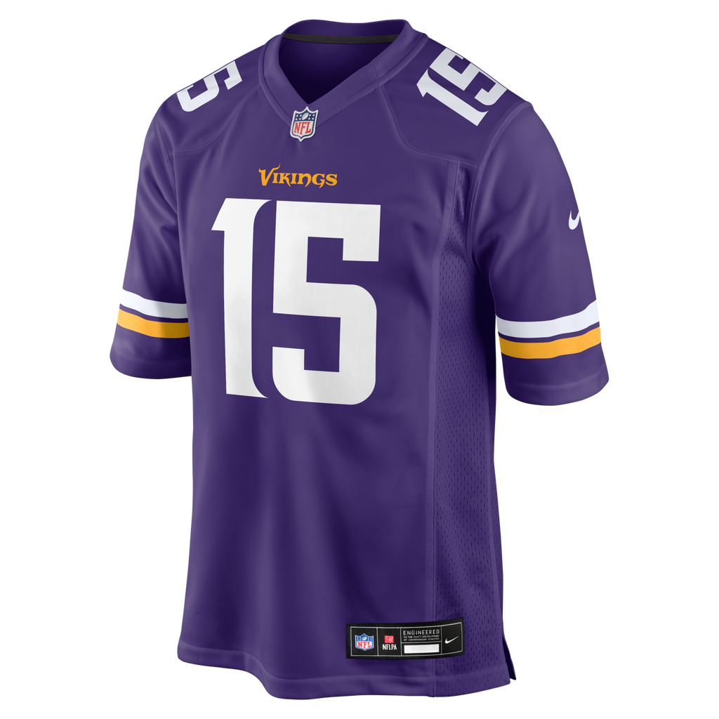 Minnesota Vikings Dallas Turner Nike Purple Player Game Jersey