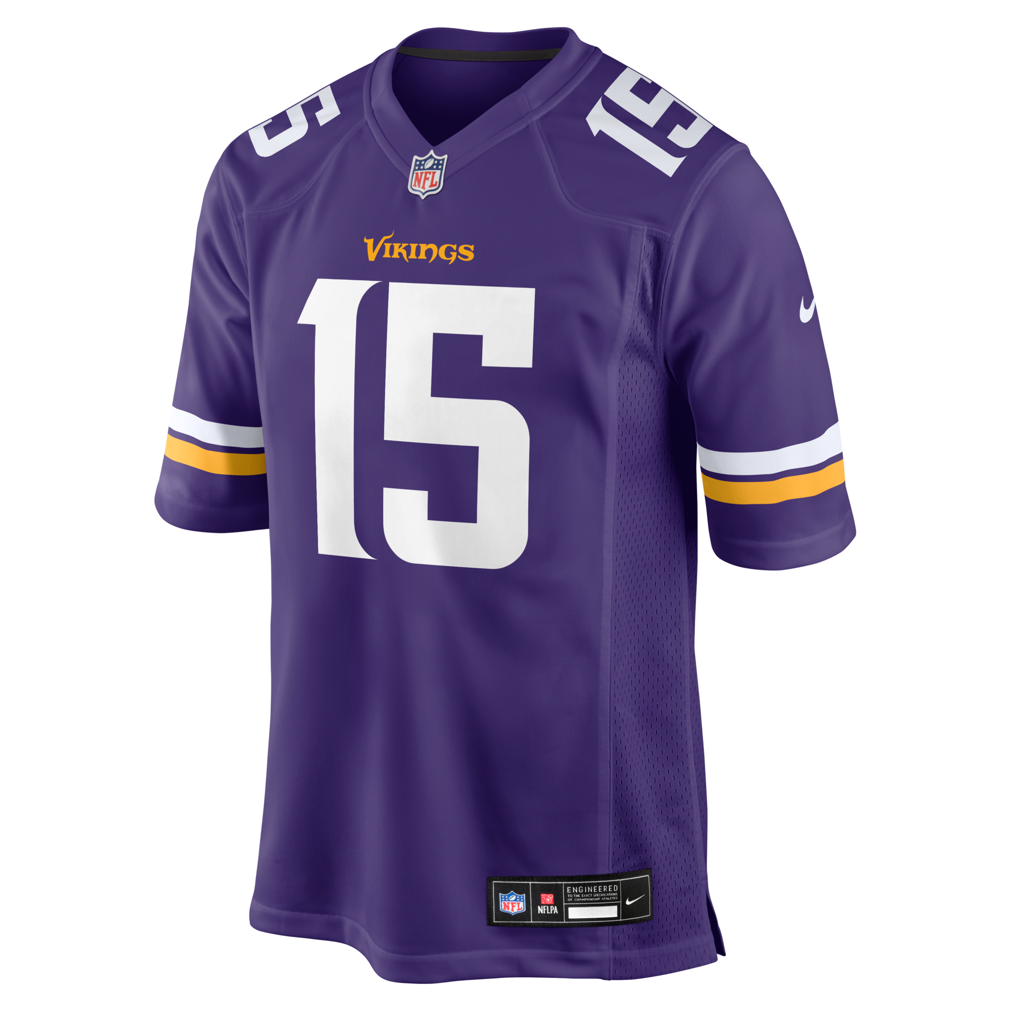 Minnesota Vikings Dallas Turner Nike Purple Player Game Jersey