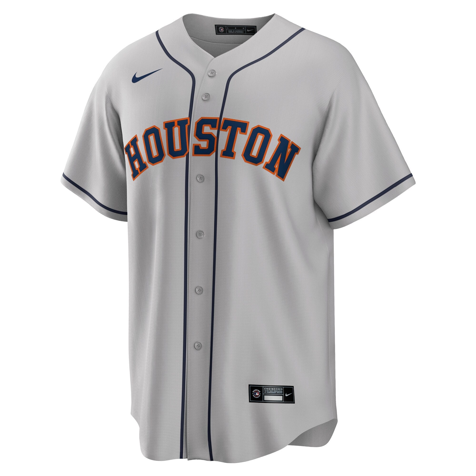 Houston Astros Yordan Álvarez Nike Gray Road Replica Player Jersey