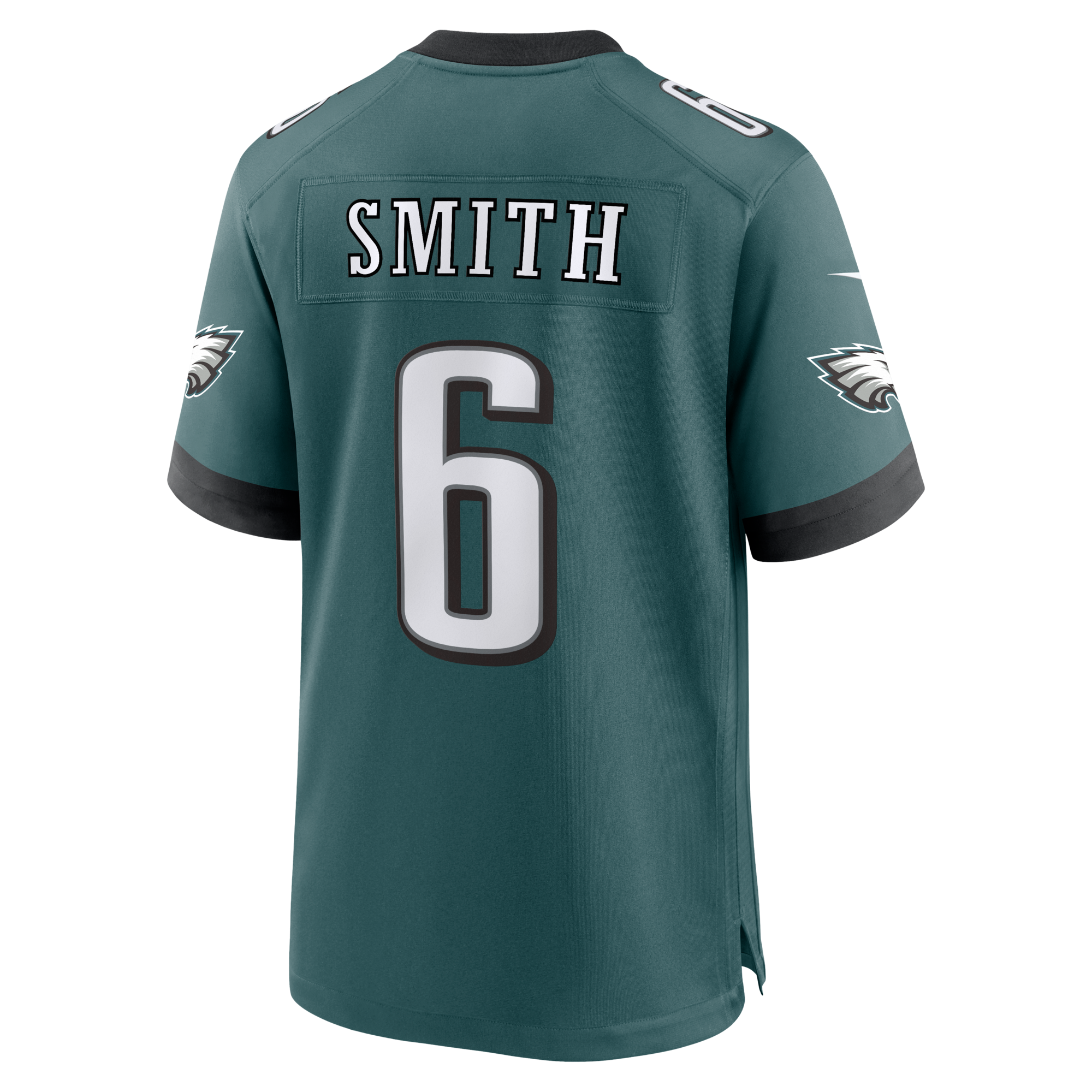 Philadelphia Eagles DeVonta Smith Nike Midnight Green Team Game Jersey