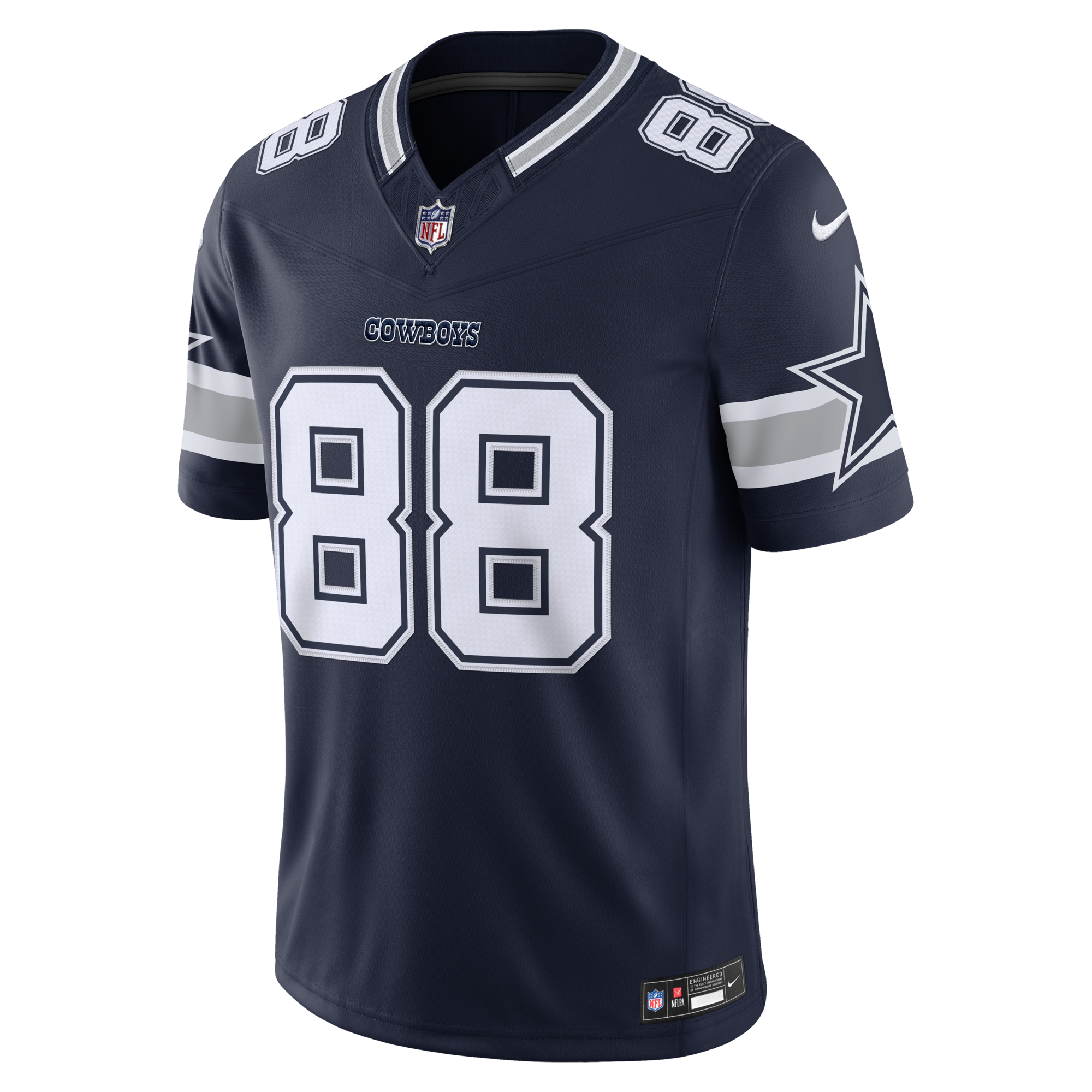 Dallas Cowboys CeeDee Lamb Nike Navy Team Vapor F.U.S.E. Stitched Limited Jersey