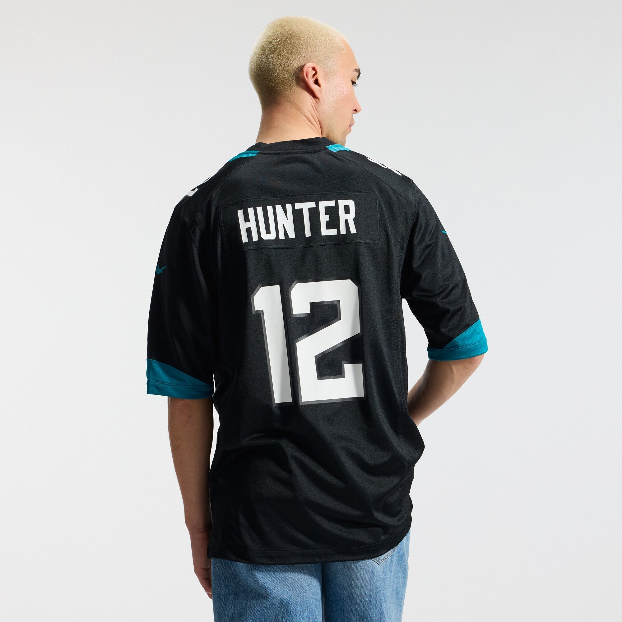 Jacksonville Jaguars Travis Hunter Nike Black Alternate Game Jersey